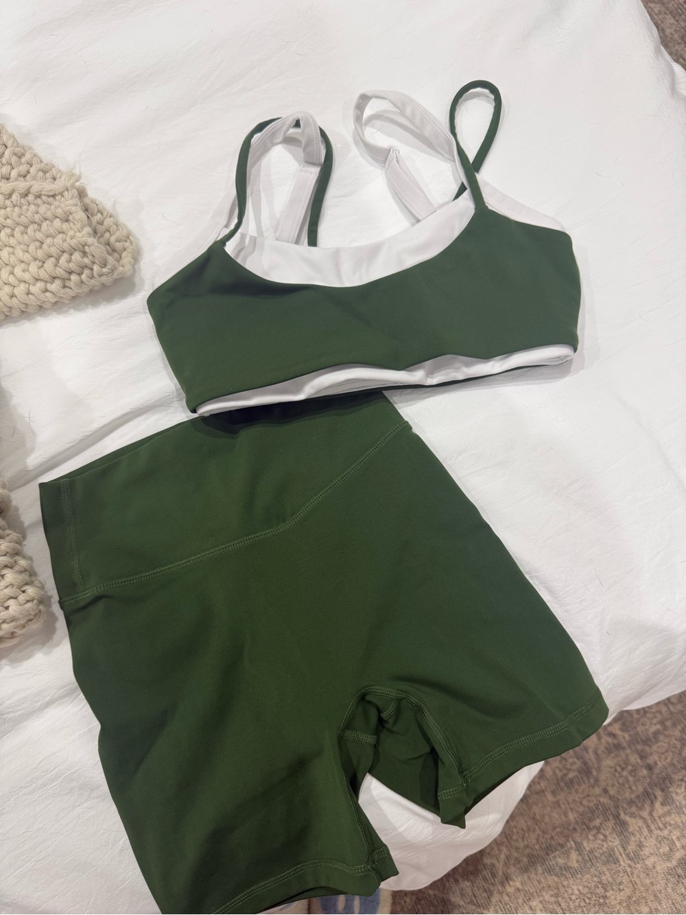 FORM layered bra + core shorts